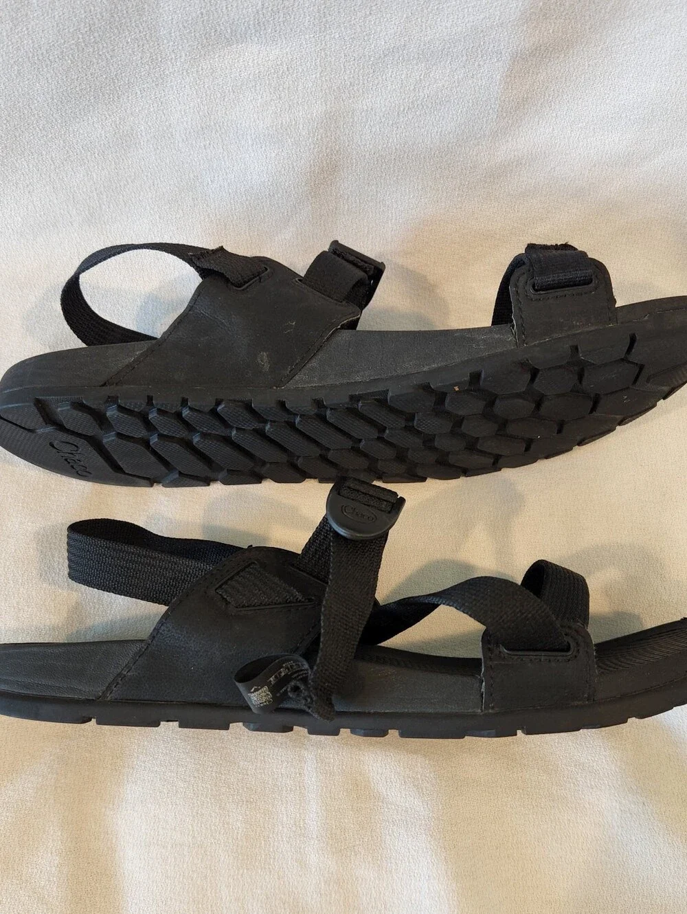 Chaco Lowdown Sandals Womens 11 Black Slingback